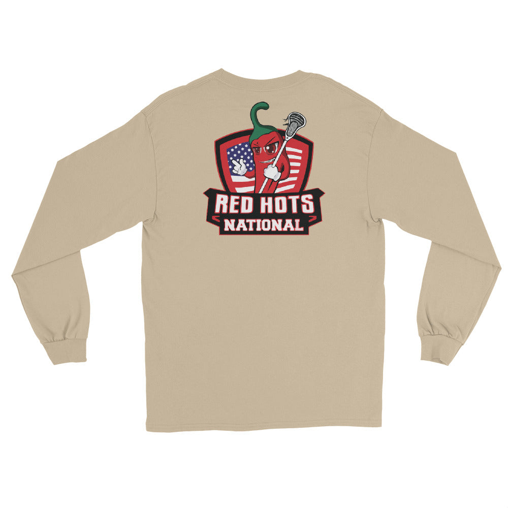 Red Hots Men’s Long Sleeve Dual Print Shirt
