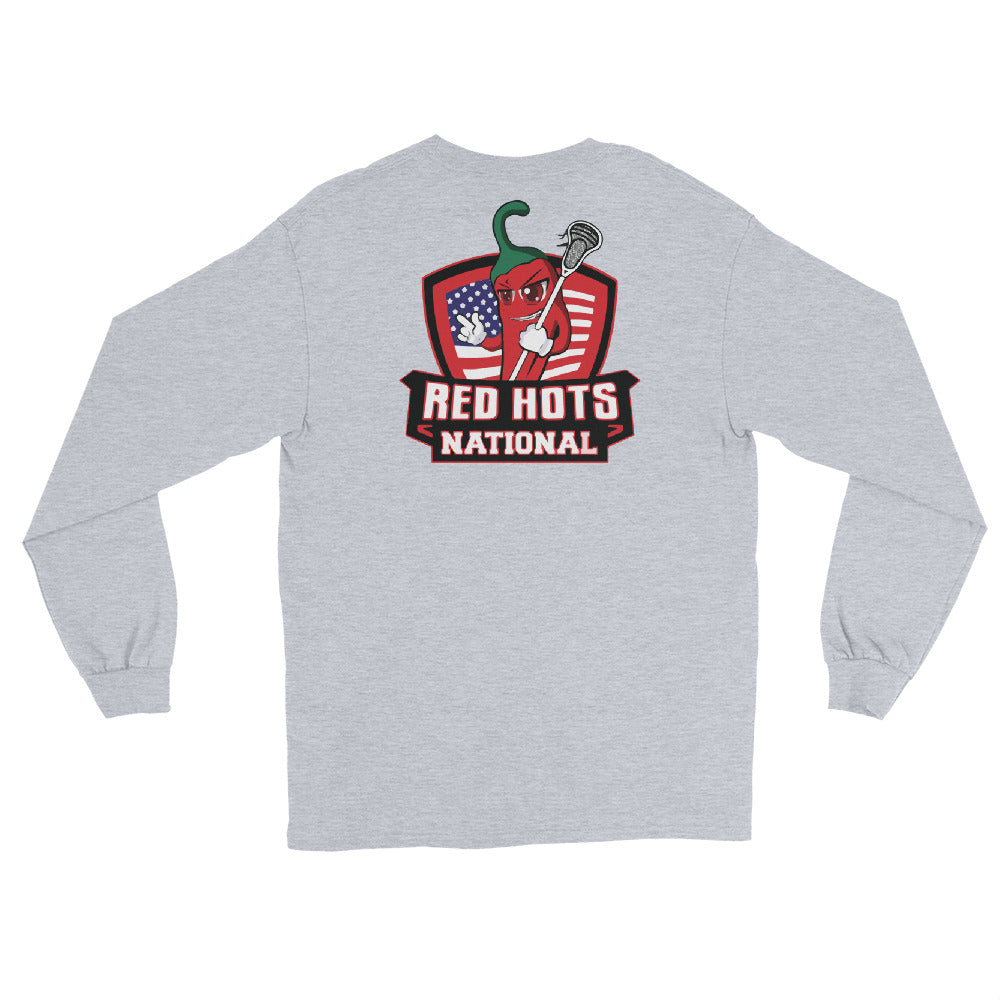Red Hots Men’s Long Sleeve Dual Print Shirt