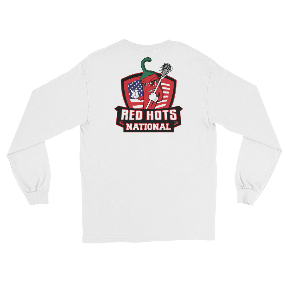 Red Hots Men’s Long Sleeve Dual Print Shirt
