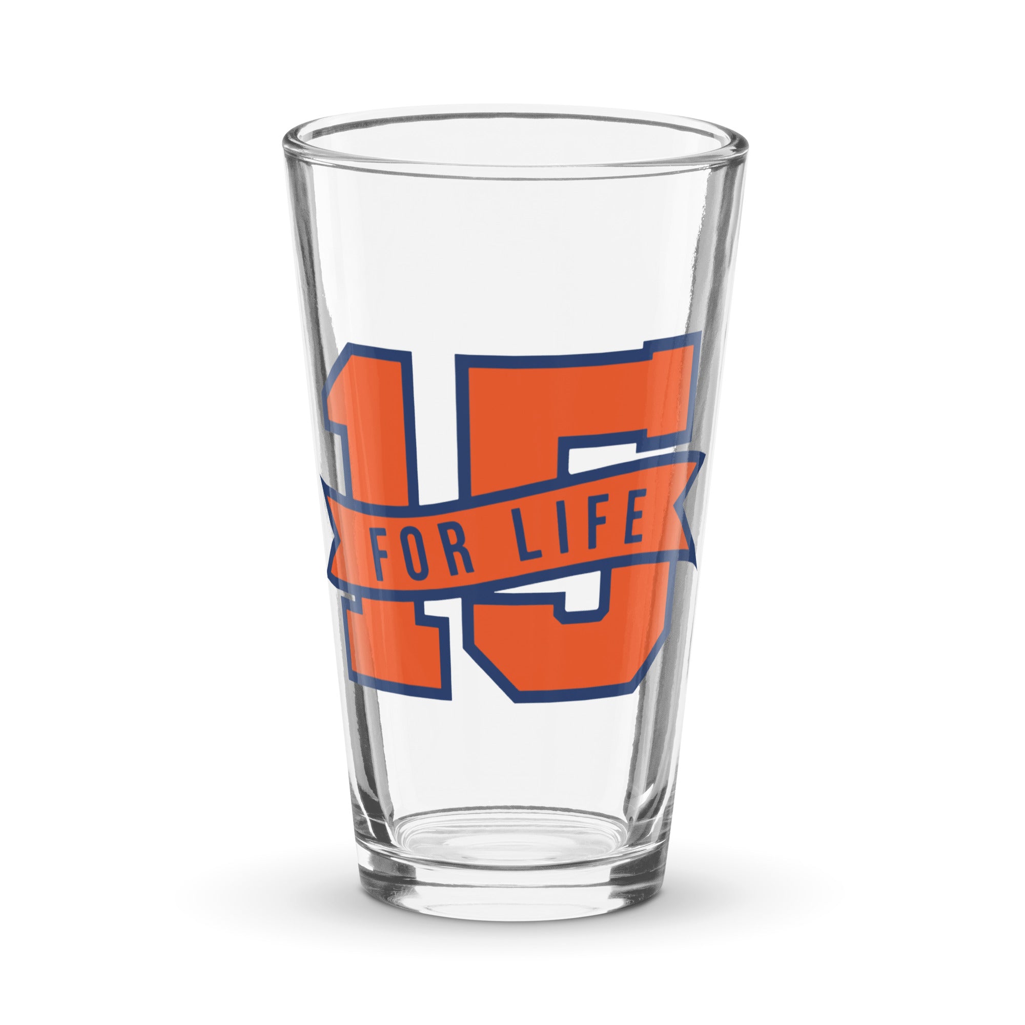 15 For Life Shaker pint glass