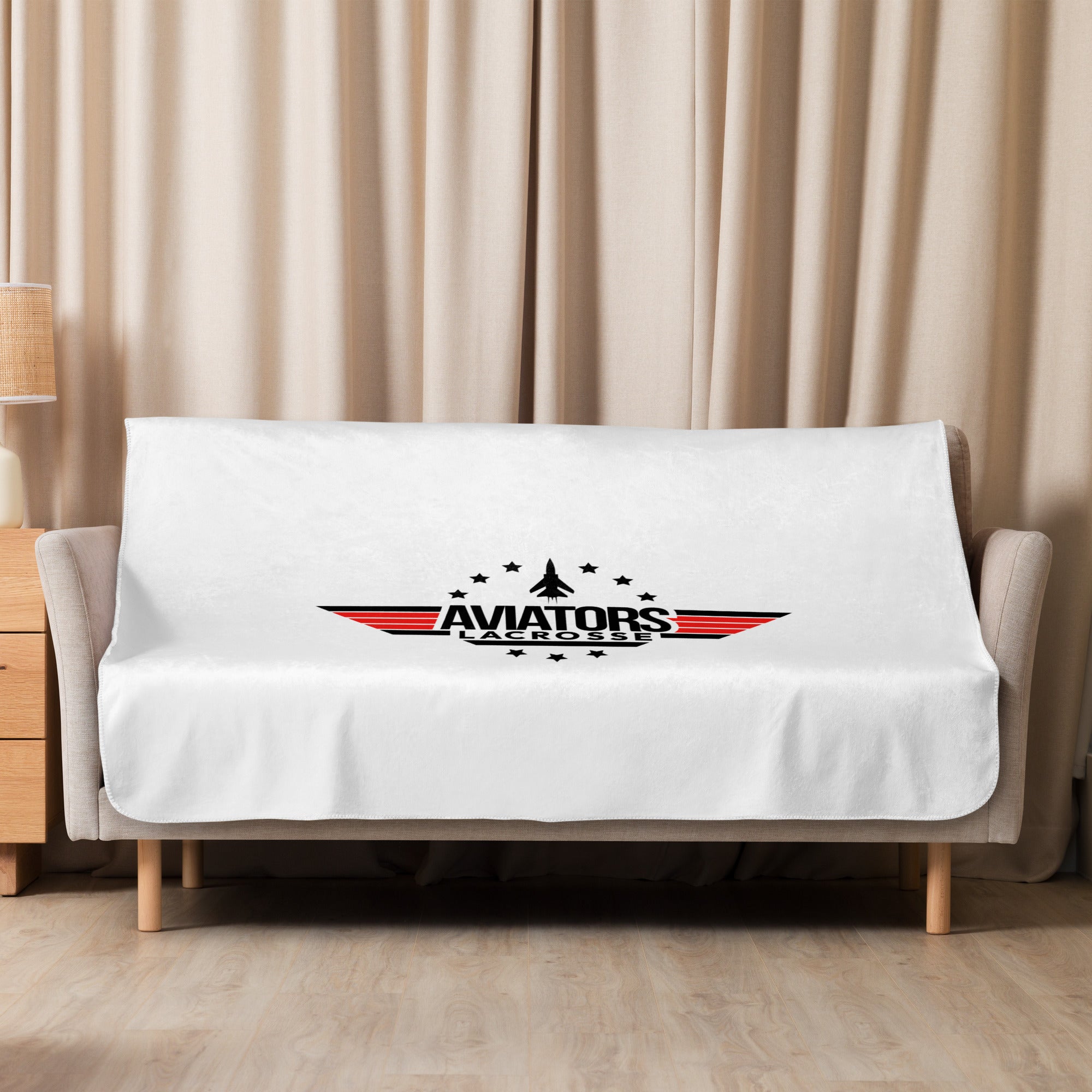 Powell Lacrosse Aviators Sherpa Blanket - Thumbnail 2