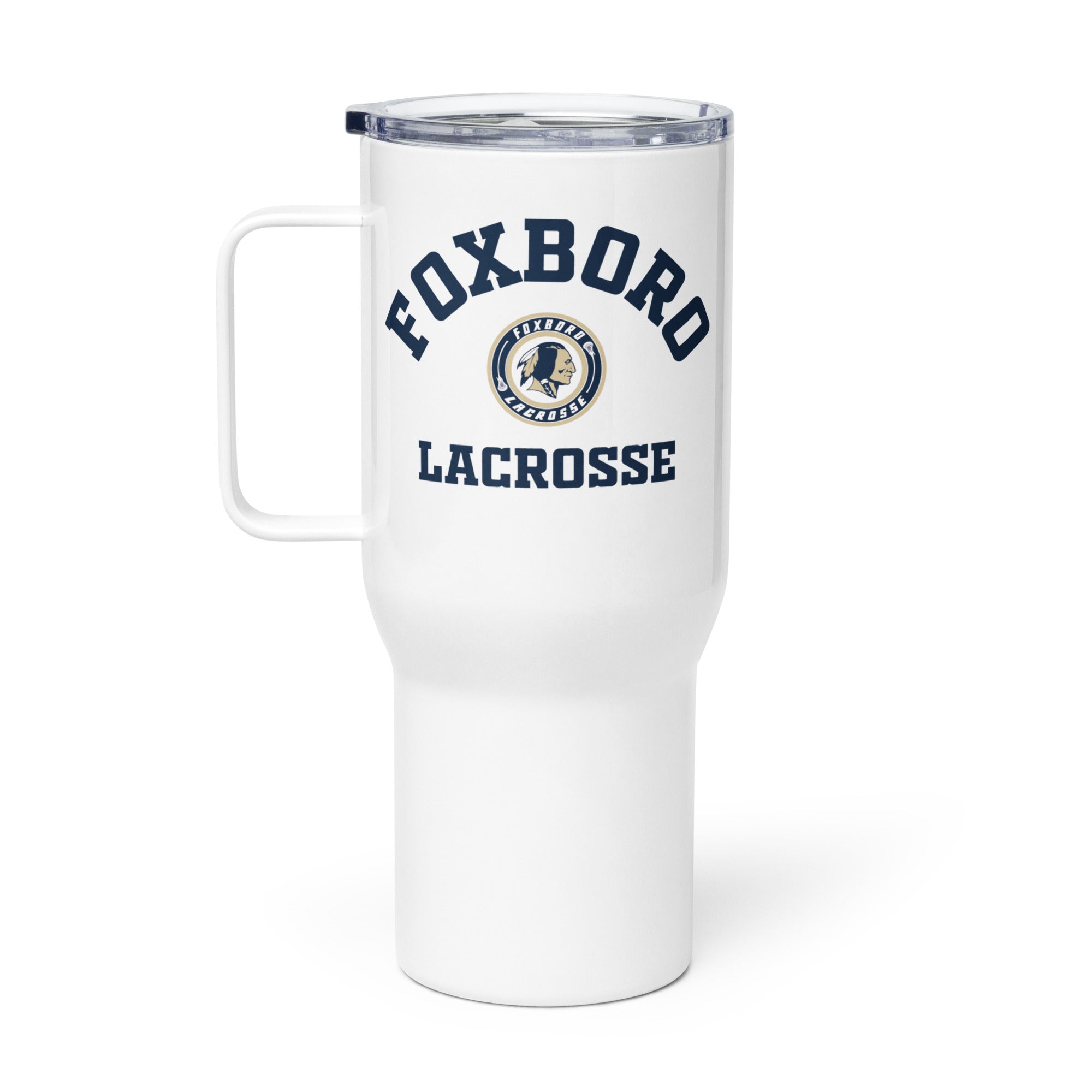 Foxboro Travel mug with a handle