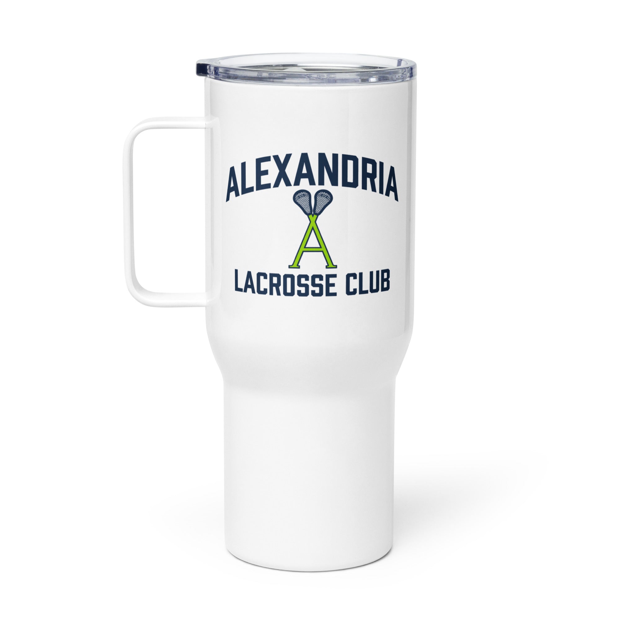 Alexandria Travel mug with a handle