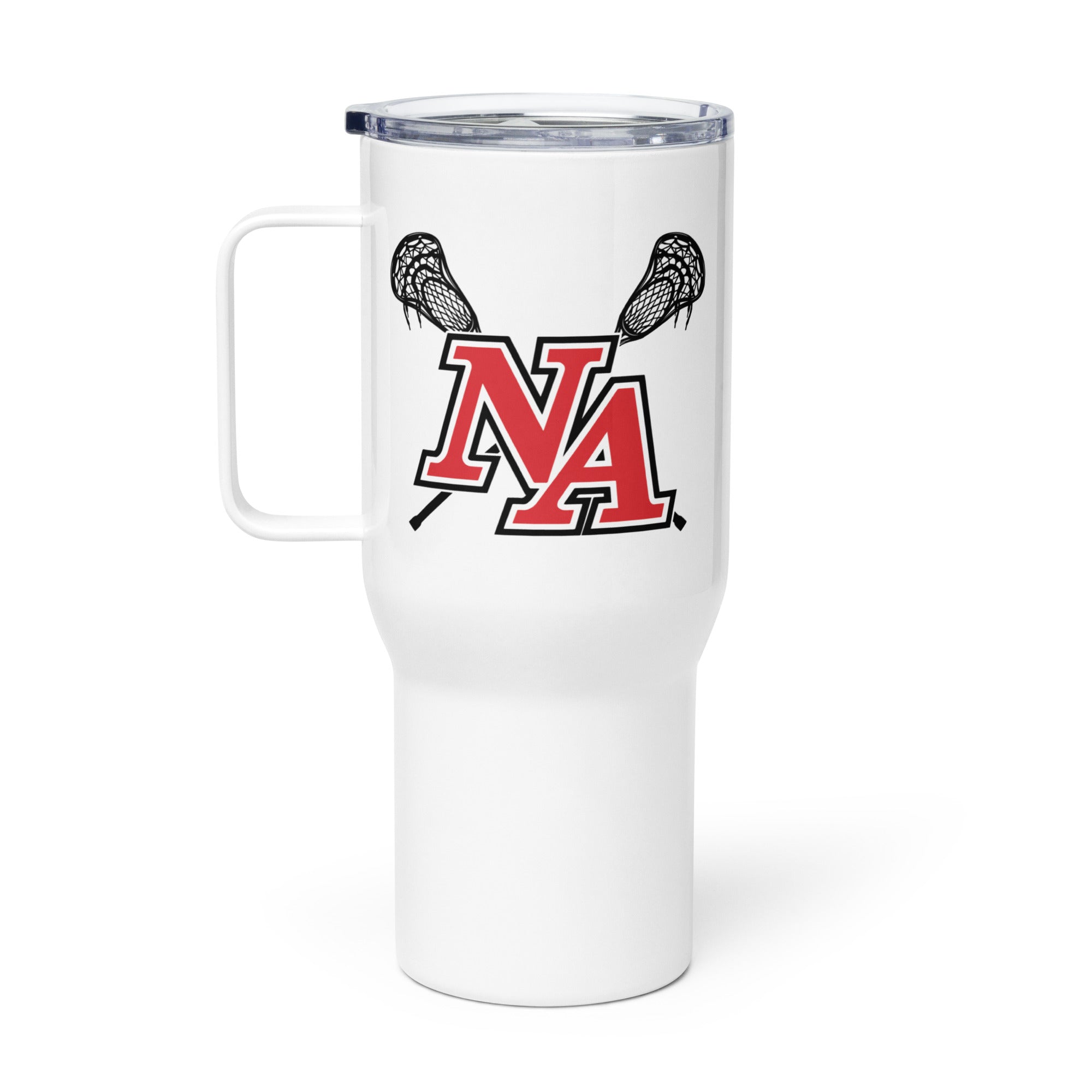 North Andover Travel mug with a handle