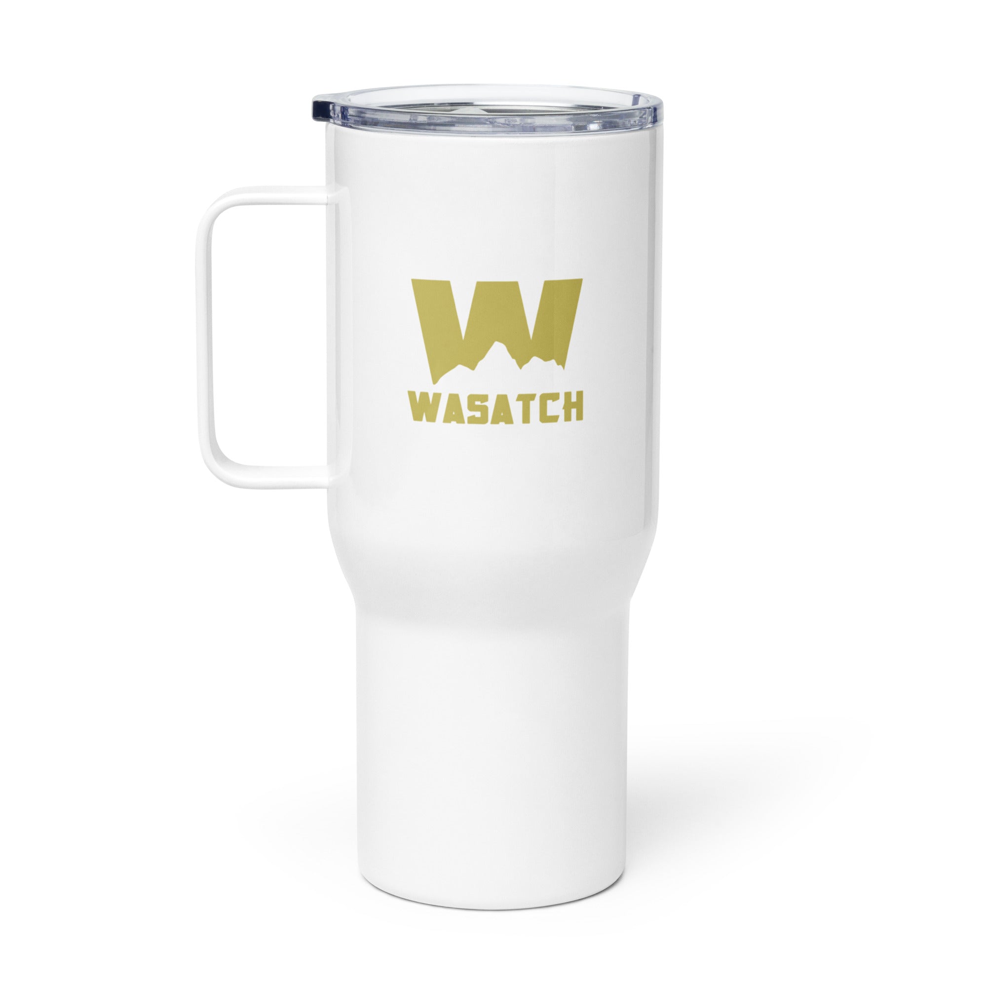 Wasatch Travel mug with a handle