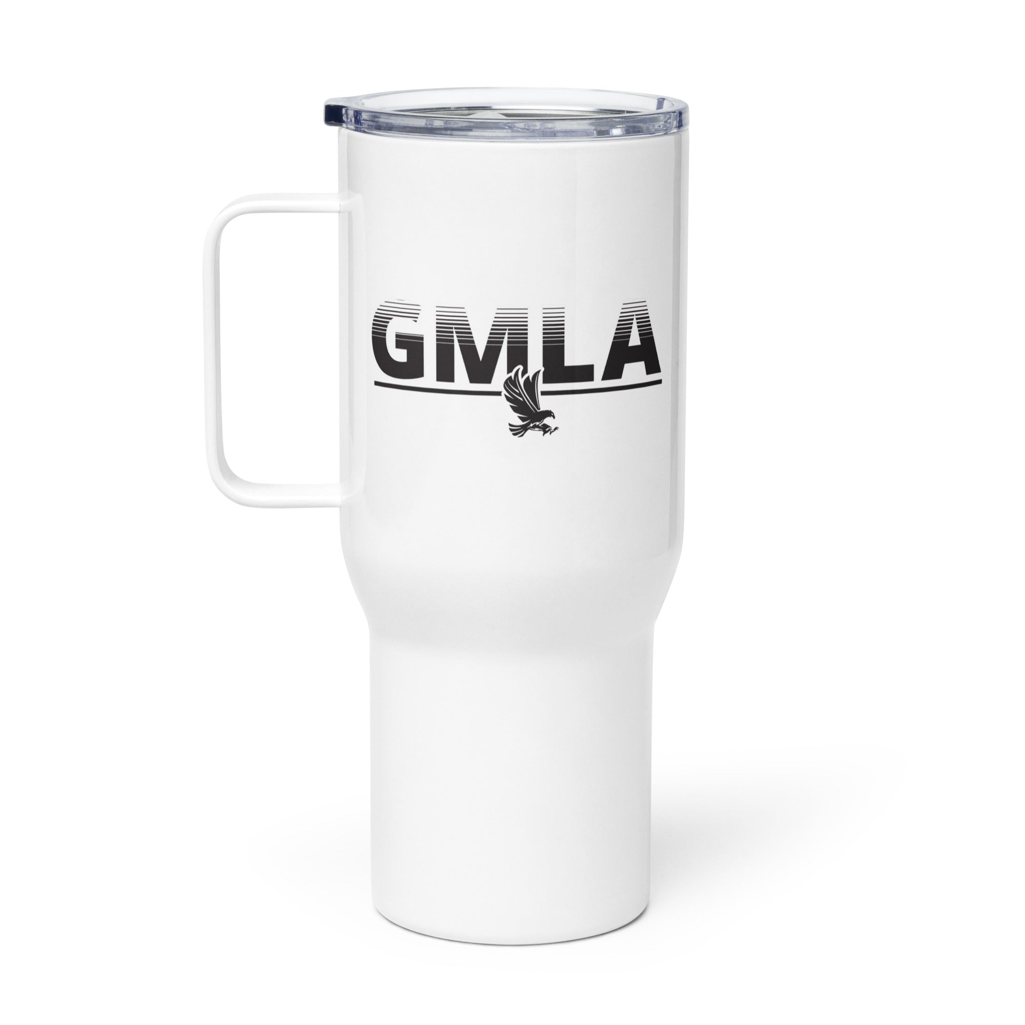 GMLA Travel mug with a handle