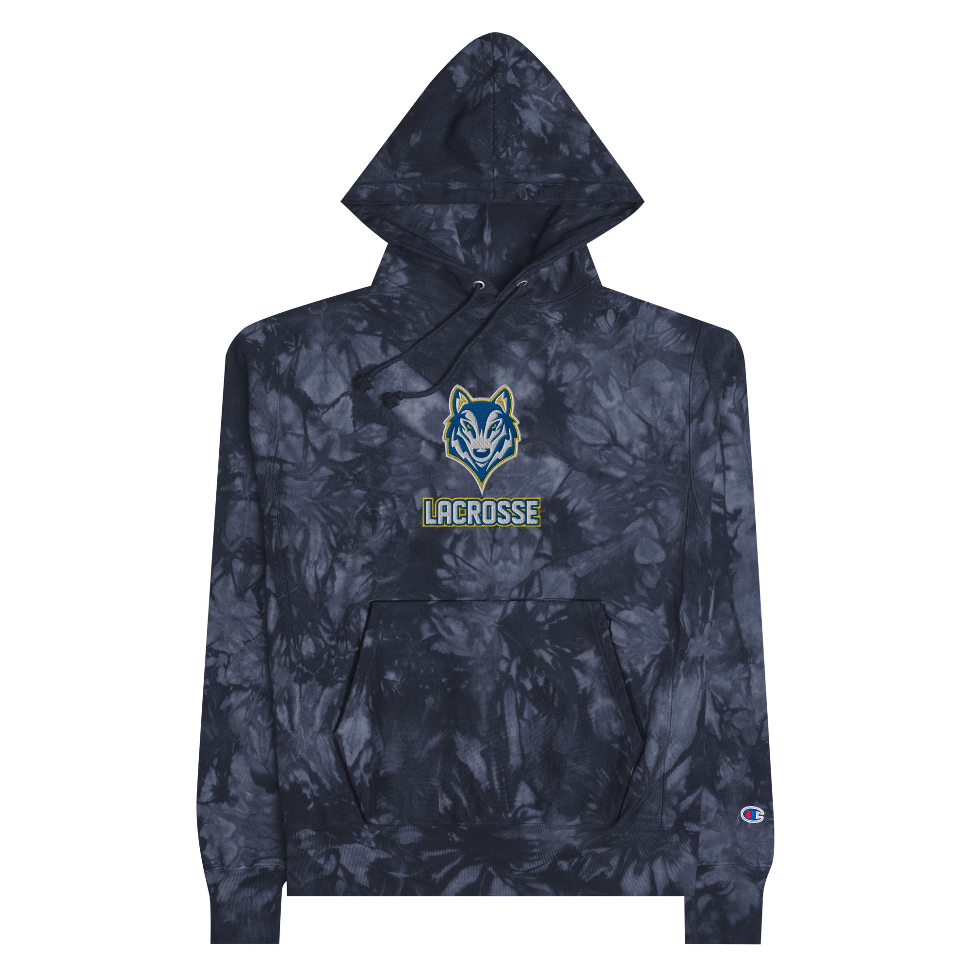 Highland Unisex Champion tie-dye hoodie