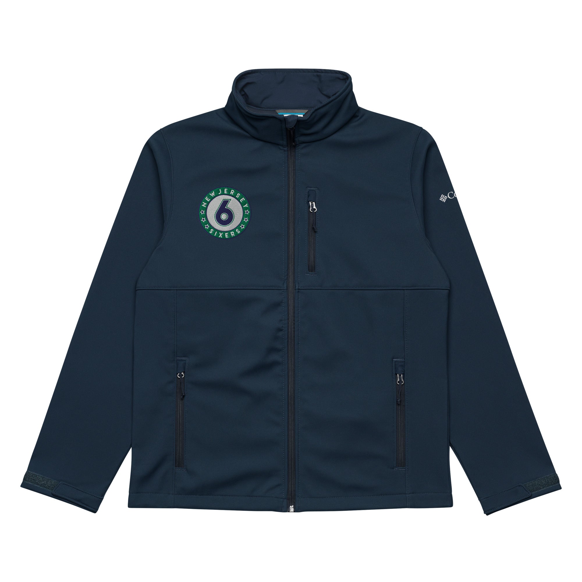 Sixers Columbia soft shell jacket