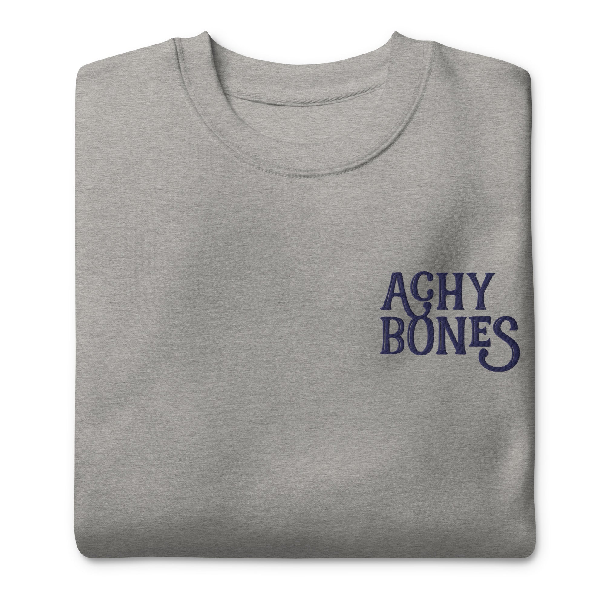 Achy Bones Embroidered Crewneck Sweatshirt