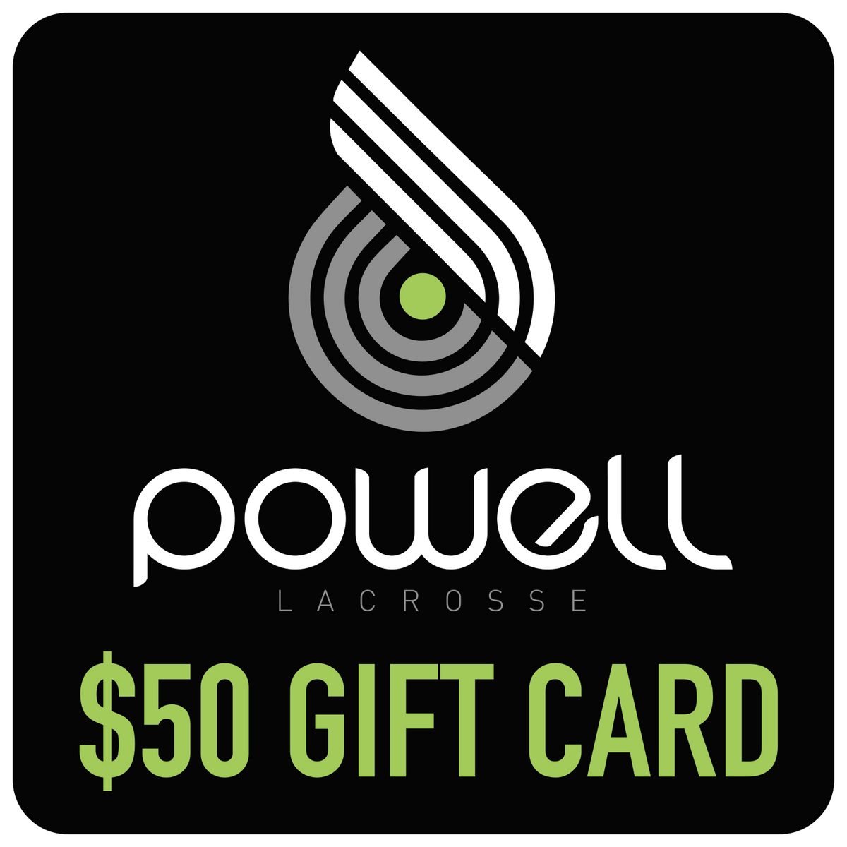 Powell Lacrosse Gift Card Powell Lacrosse